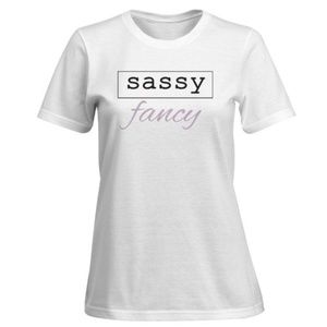 Sassy Fancy t-shirt for women